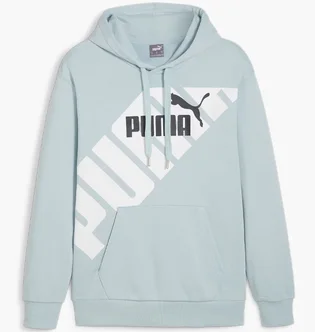 Худі чоловіче Puma Power Graphic Hoodie Light Blue 678963-22