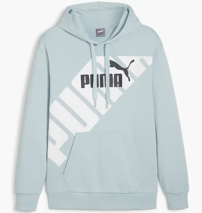 Худи мужское Puma Power Graphic Hoodie Light Blue 678963-22