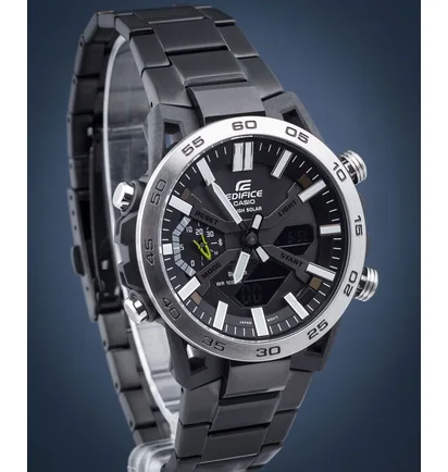 Часы мужские Casio Edifice Tough Solartooth Carbon Shield ECB-2000DD-1A