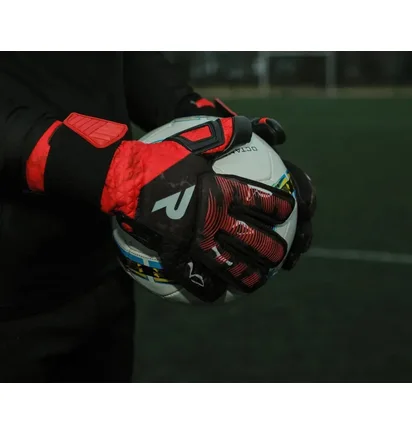 Перчатки вратарские Redline Freedom Smu Black/Red RLM69