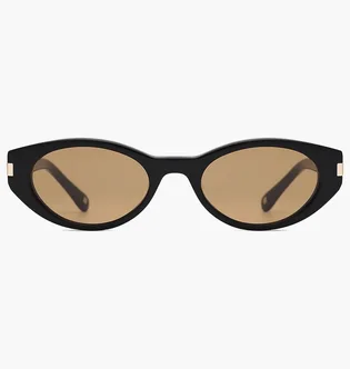 Солнцезащитные очки женские Carolina Lemke Black/Brown CL9510-С4
