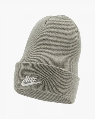 Шапка унисекс Nike Utility Futura Beanie Grey Dj6224-063