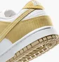 Кроссовки женские Nike Dunk Low Yellow/White FN7167-700