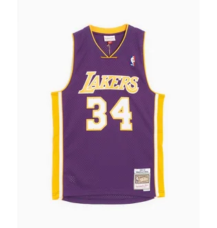 Майка мужская Mitchell & Ness Nba Swingman Los Angeles Lakers 99-00 Shaquille ONeal Jersey Violet SMJYGS18447-LALPURP99SON