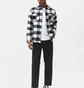 Сорочка чоловіча Dickies New Sacramento Black/White DK0A4XDZBLK1