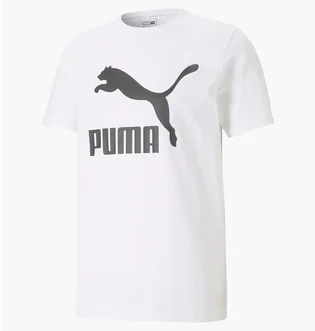 Футболка мужская Puma T-Shirt Classics Logo White 530088-02