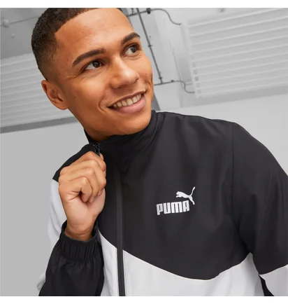 Спортивний костюм чоловічий Puma Power Black/White 673309-01