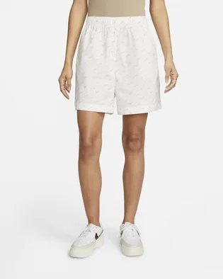 Шорты женские Nike Sportswear Everyday Modern High-Waisted Woven Shorts White DV7932-133
