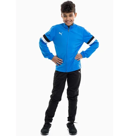 Спортивный костюм детский Puma Teamrise Light Blue/Black 658655-02