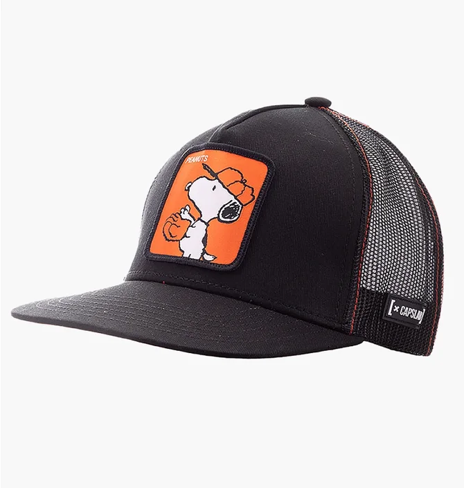 Кепка унисекс CAPSLAB Peanuts Black CL-PEA3-1-CASF-BA1