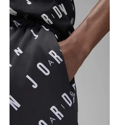 Шорти чоловічі Air Jordan Essentials Allover Print Poolside Swim Shorts Black DX9673-010