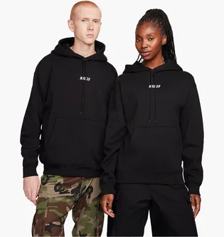 Худи унисекс Nike Sb Fleece Pullover Skate Hoodie Black FN2502-010
