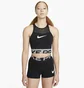 Топ женский Nike W Np Df Grx Crop Top Black Dm7689-010