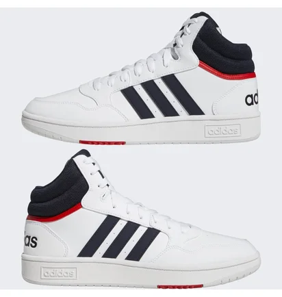 Кроссовки мужские Adidas Hoops 3.0 Mid Classic Vintage Shoes White Gy5543