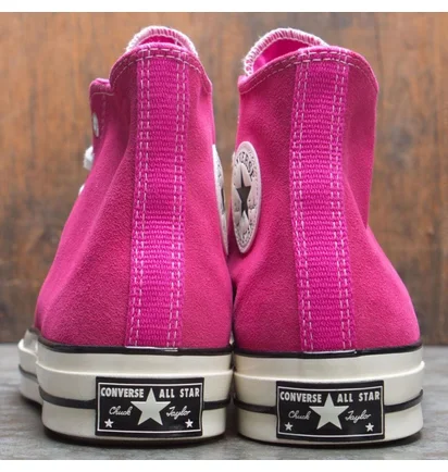Кеды мужские Converse Suede Chuck 70 Hi Pink 166215C