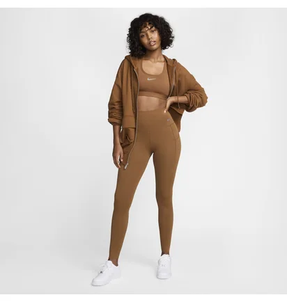 Легінси жіночі Nike Universa Brown DQ5996-281