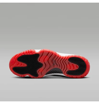 Кроссовки мужские Air Jordan 11 Retro Low Bred 2025 Black FV5104-006