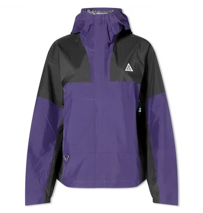 Куртка жіноча Nike Acg Cascade Rain Jacket Violet/Black DV9522-555