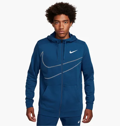 Толстовка чоловіча Nike Dri-Fit Blue FB8575-476