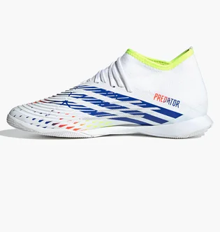 Футзалки унисекс Adidas Predator Edge.3 Indoor Soccer Shoes White Gv8517