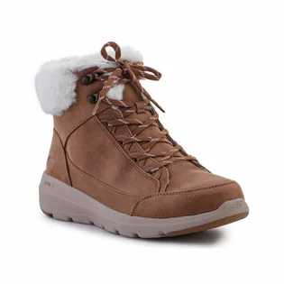 Ботинки женские Skechers Glacial Ultra Cozyly Brown 144178-CSNT