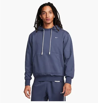 Худи мужское Nike Standard Issue MenS Dri-Fit Pullover Basketball Hoodie Blue DQ5818-437