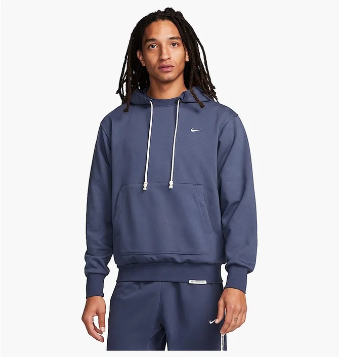 Худи мужское Nike Standard Issue MenS Dri-Fit Pullover Basketball Hoodie Blue DQ5818-437