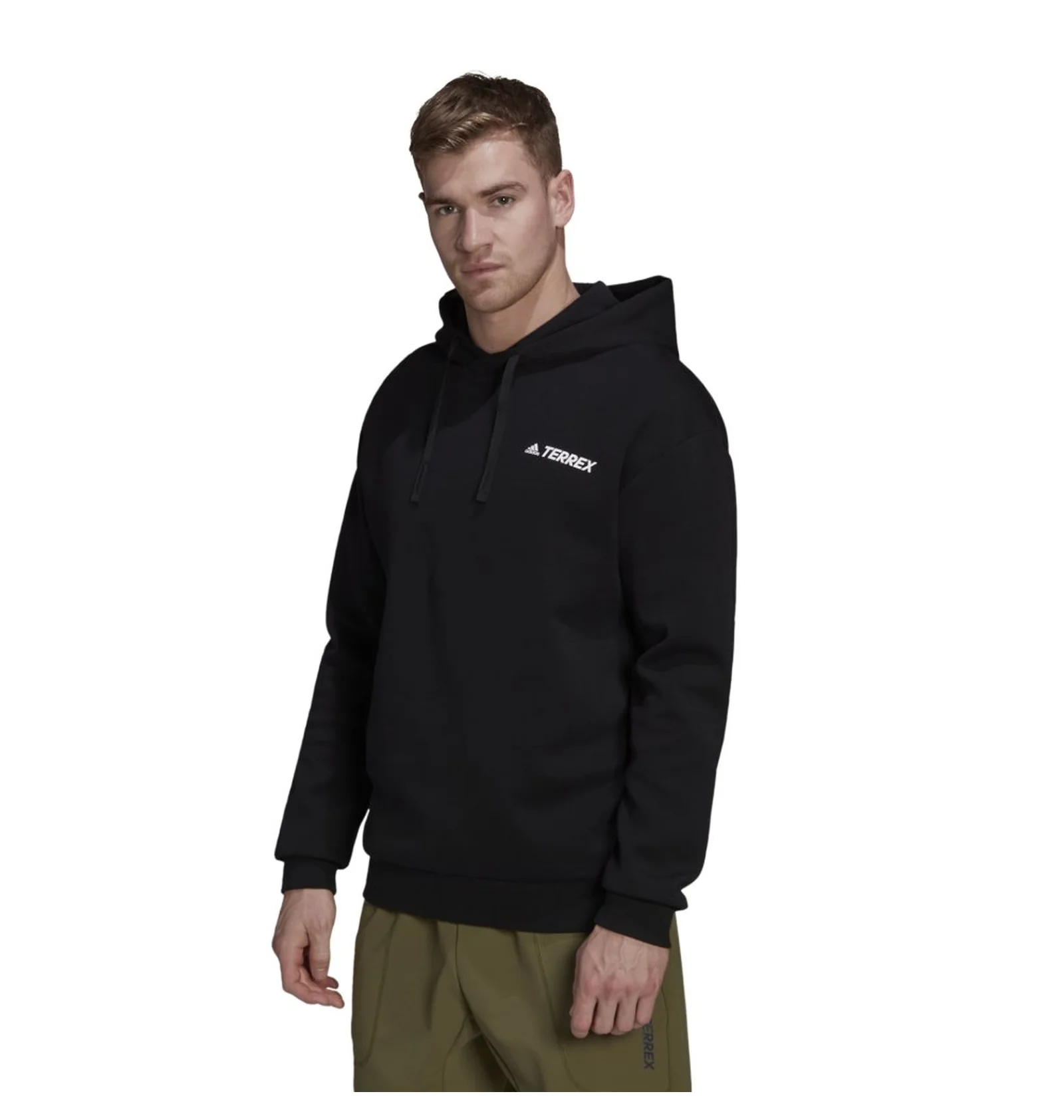 ᐉ Худи мужское Adidas Terex Logo Hoody Black HE1763 - купить в