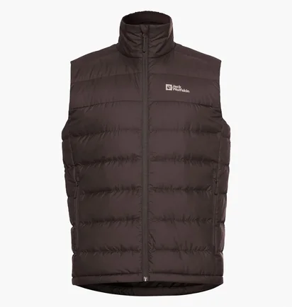 Жилетка чоловіча Jack Wolfskin Ather Down Brown 1207691D-0108