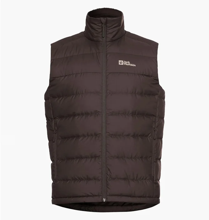 Жилетка чоловіча Jack Wolfskin Ather Down Brown 1207691D-0108