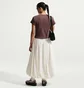 Футболка женская Nike Sportswear Tight Ribbed Short-Sleeve Brown HV4994-502