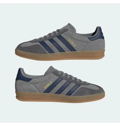 Кроссовки женские Adidas Gazelle Indoor Grey JQ8397