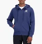 Толстовка мужская New Balance Essentials Stacked Logo French Terry Blue MJ31536-NNY