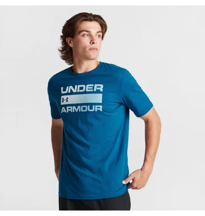 Футболка чоловіча Under Armour Team Issue Wordmark T-Shirt Blue 1329582-426