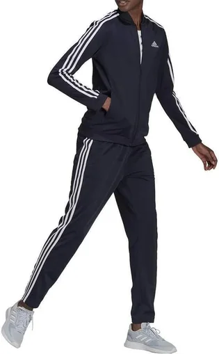 Спортивний костюм жіночий Adidas Essentials 3-Stripes Black H10155