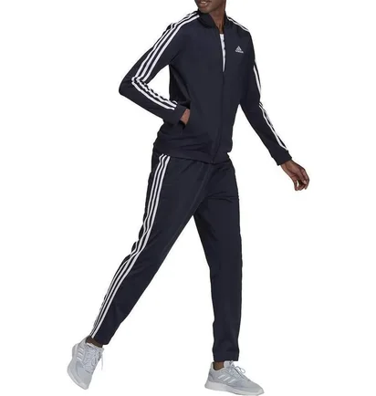 Спортивный костюм женский Adidas Essentials 3-Stripes Black H10155