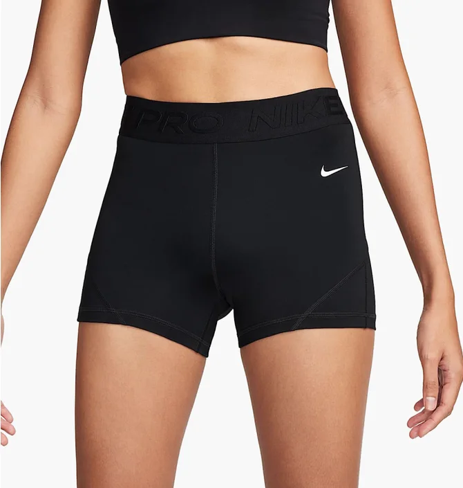 Шорти жіночі Nike Pro Dri-Fit Mid-Rise 3In Short Black FN3136-010