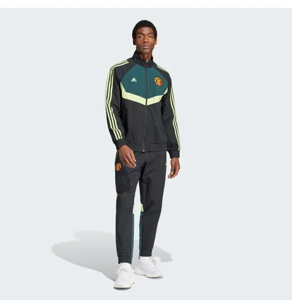 Штани чоловічі Adidas Manchester United Woven Tracksuit Bottoms Black IP9191