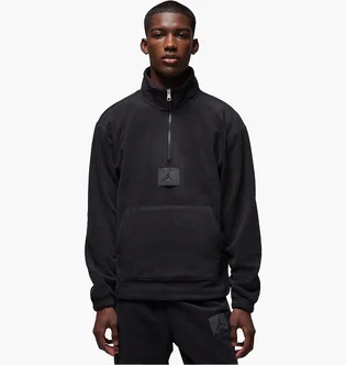 Кофта мужская Air Jordan Essentials Winterized Fleece Half-Zip Black FD7863-010