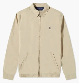 Куртка мужская Polo Ralph Lauren Windbreaker Harrington Jacket Beige 710548506002