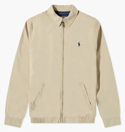 Куртка мужская Polo Ralph Lauren Windbreaker Harrington Jacket Beige 710548506002