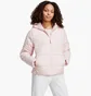 Куртка жіноча Adidas Essentials 3-Stripes Mid Down Hooded Jacket Peach IX8923