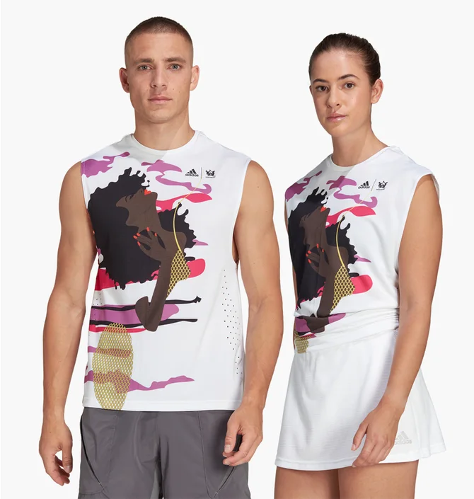 Майка унисекс Adidas Tennis New York Sleeveless Tee (Gender Neutral) White Hn9440