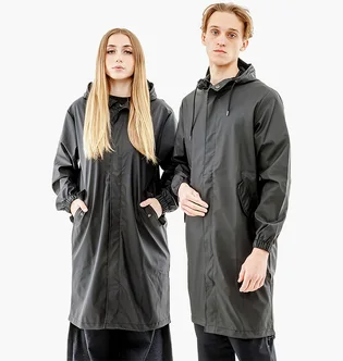 Пальто унісекс Rains Jackets Black 1814-BLACK