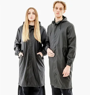 Пальто унісекс Rains Jackets Black 1814-BLACK