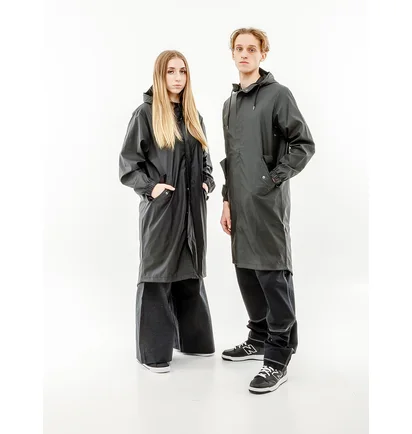 Пальто унісекс Rains Jackets Black 1814-BLACK