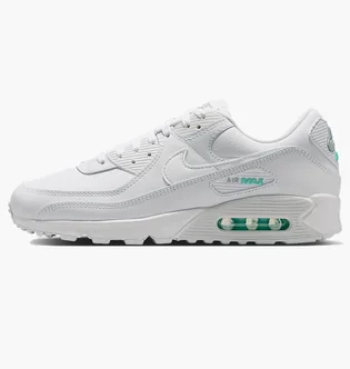 Кроссовки мужские Nike Air Max 90 White Hyper Turquoise White IB7680-101