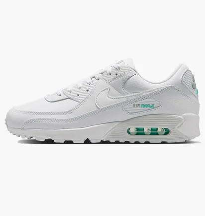 Кроссовки мужские Nike Air Max 90 White Hyper Turquoise White IB7680-101