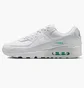 Кроссовки мужские Nike Air Max 90 White Hyper Turquoise White IB7680-101