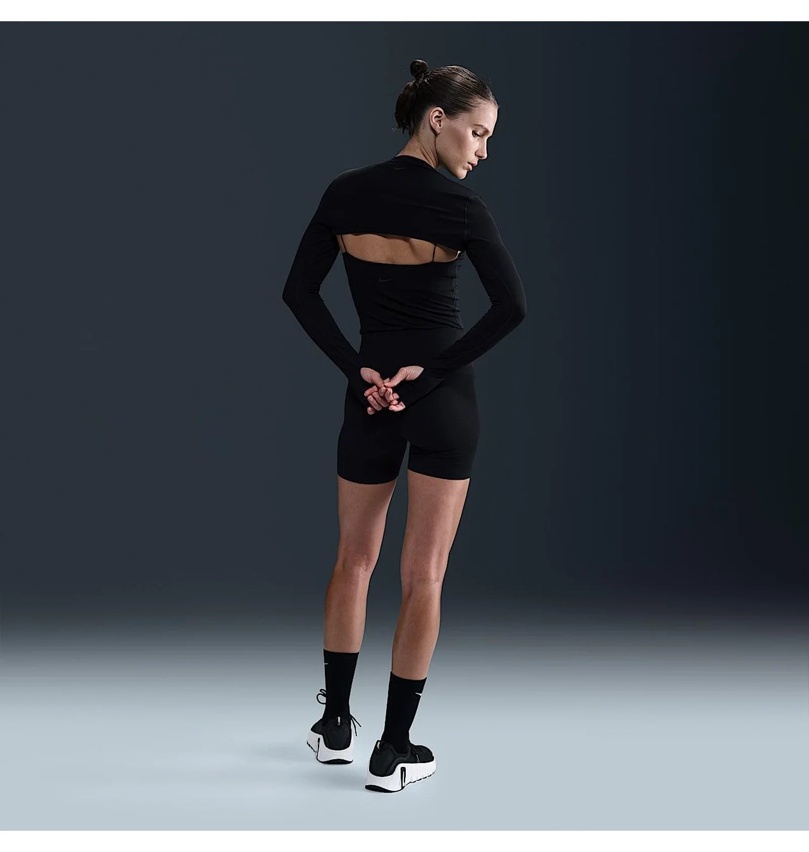 ᐉ Лонгслив женский Nike Zenvy Black HJ1861-010 - купить в